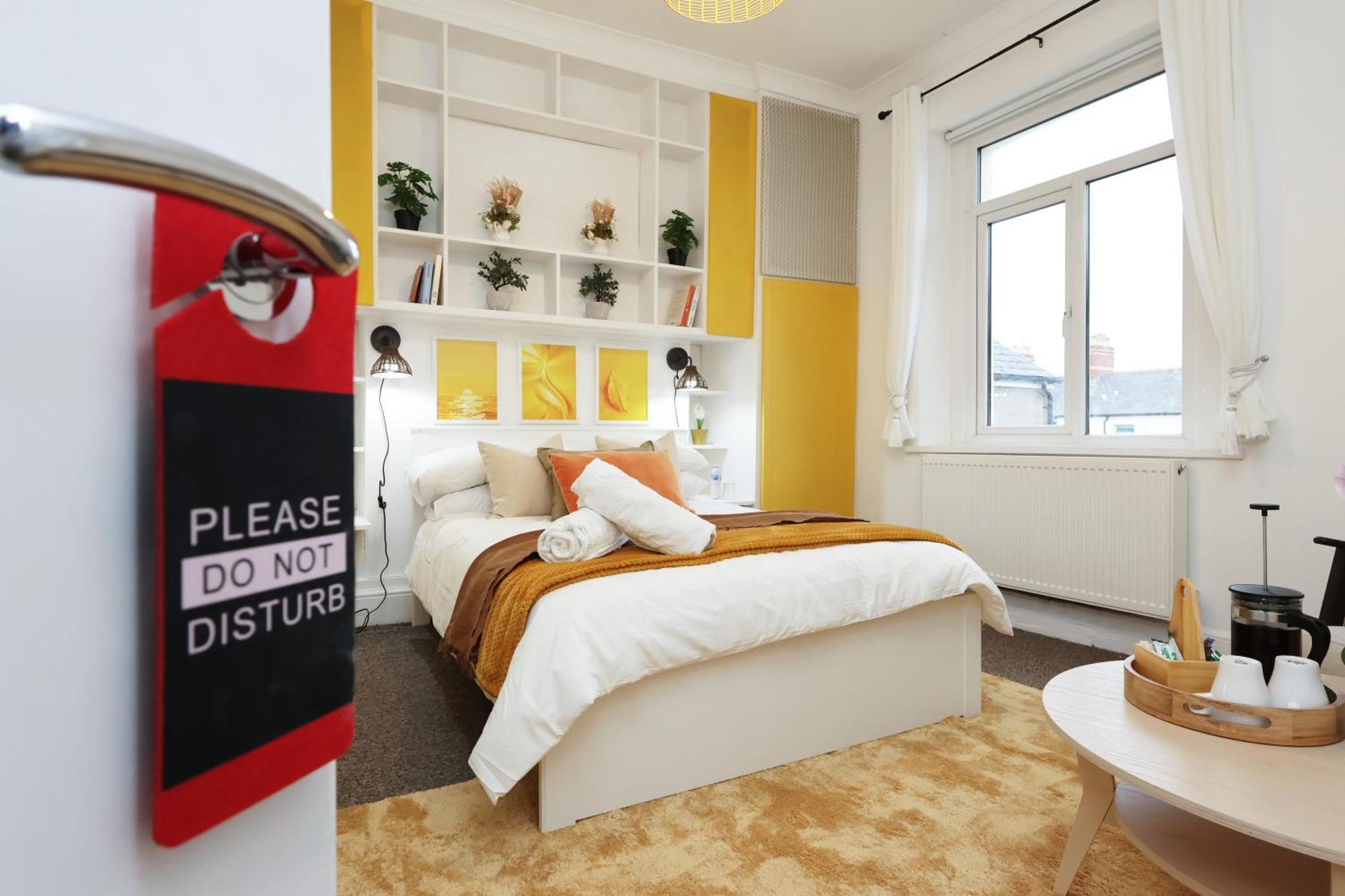 Cardiff City Guesthouse, Central Rooms, Fast Wi-Fi, On-Street Parking קארדיף מראה חיצוני תמונה