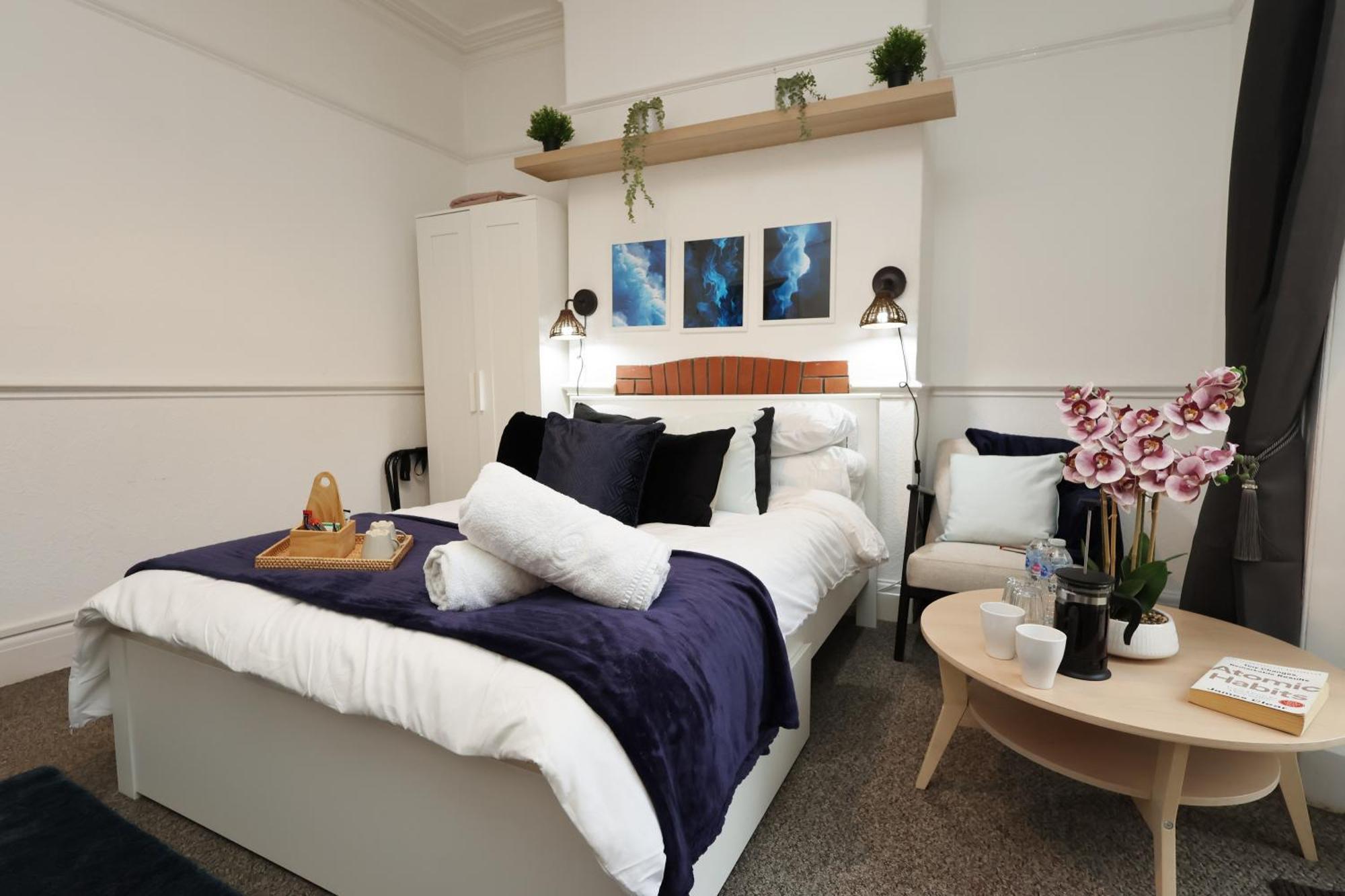 Cardiff City Guesthouse, Central Rooms, Fast Wi-Fi, On-Street Parking קארדיף מראה חיצוני תמונה